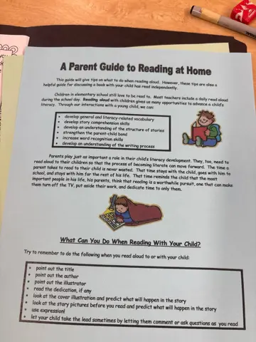 Reading at Home guide