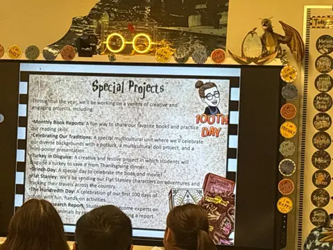 Special Projects slide